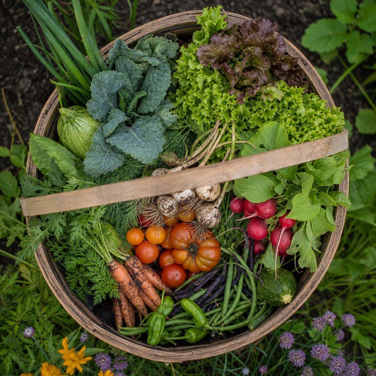 Preview for Harvest Basket Community Garden Background