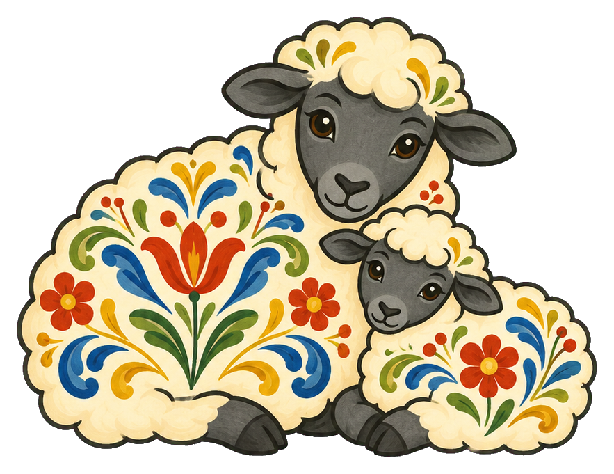 Preview for Mama Sheep And Lamb