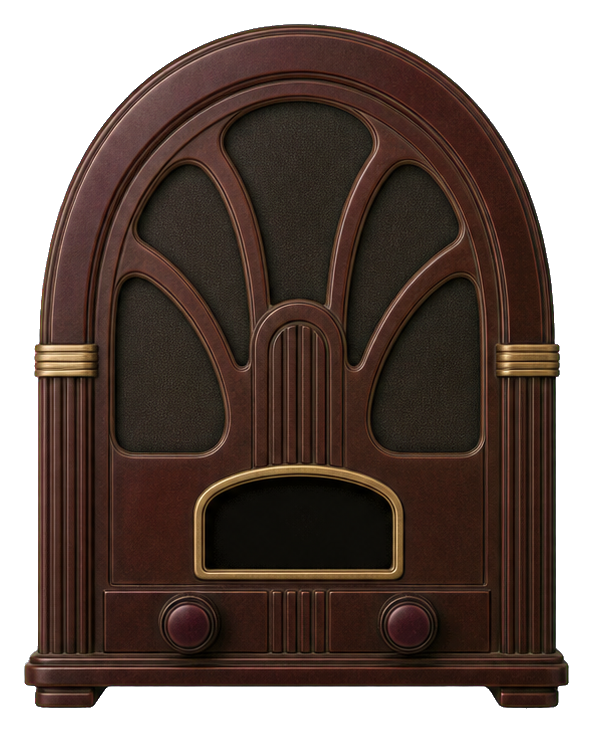 Preview for Bakelite Cathedral Radio Sticker