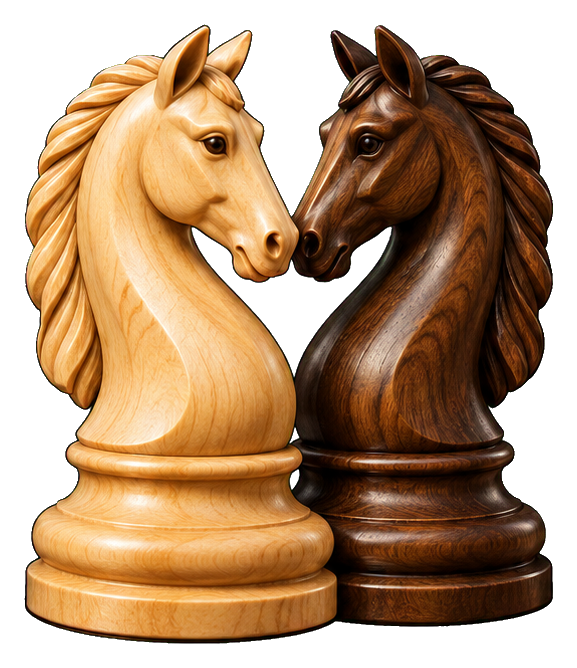 Preview for Chess Knights Facing Off