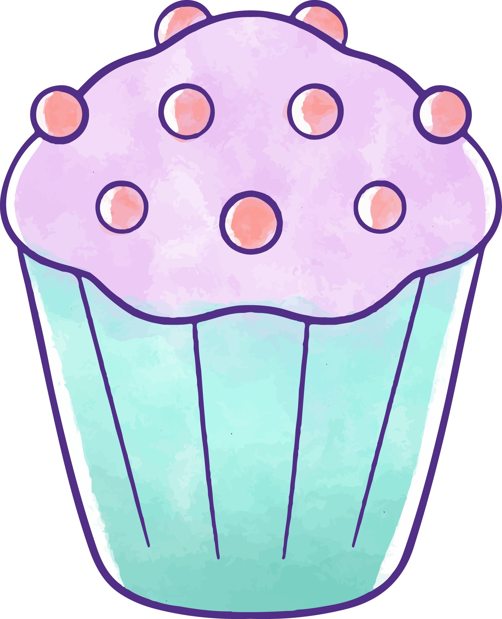 Preview for Cupcake-illustration-template-easter-sticker-39bc8