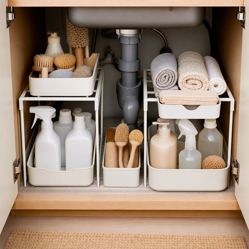 Preview for Under Sink Cleaning Supplies Background