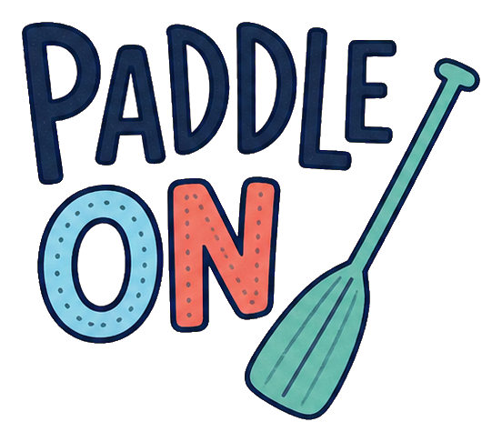 Preview for Paddle On Canoe Paddle Sticker