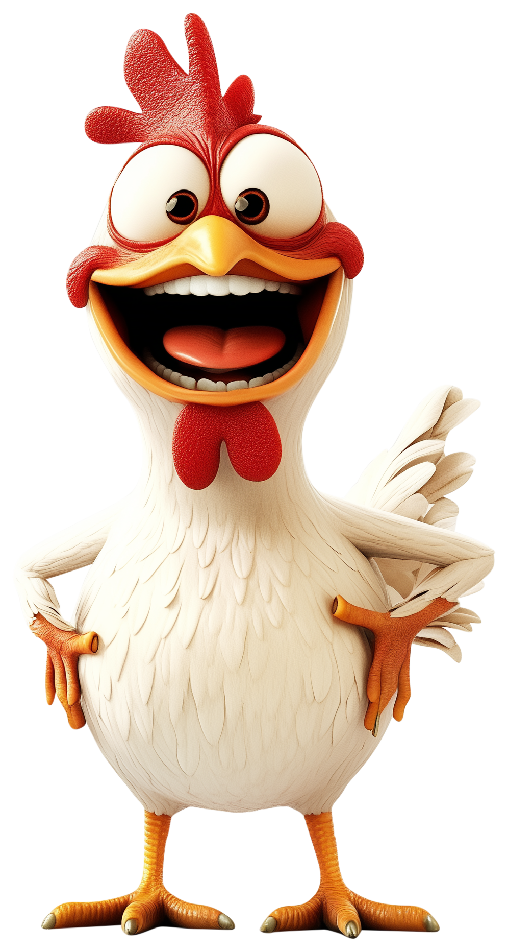 Preview for Cute Chicken Sticker Graphic