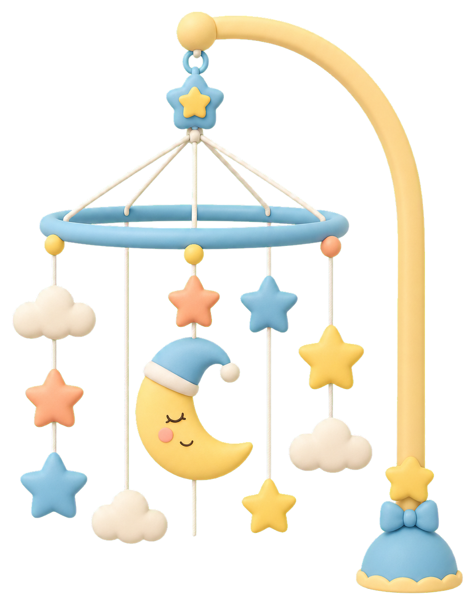 Preview for Baby Moon And Stars Sticker