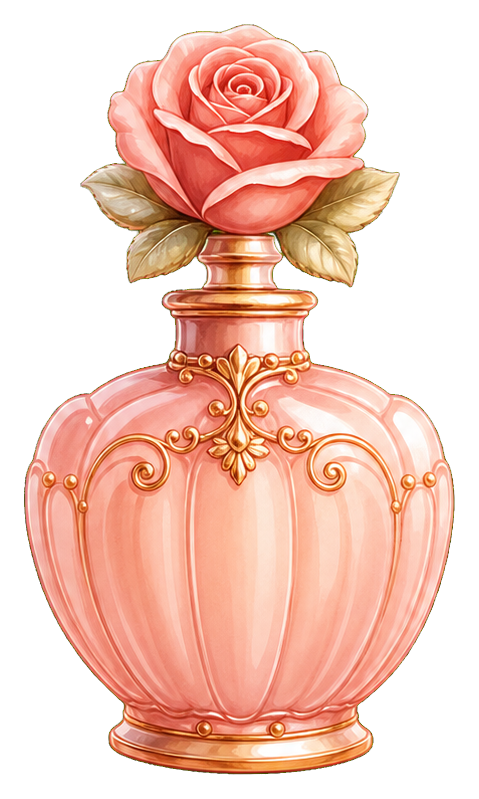 Preview for Rose Perfume Bottle Sticker