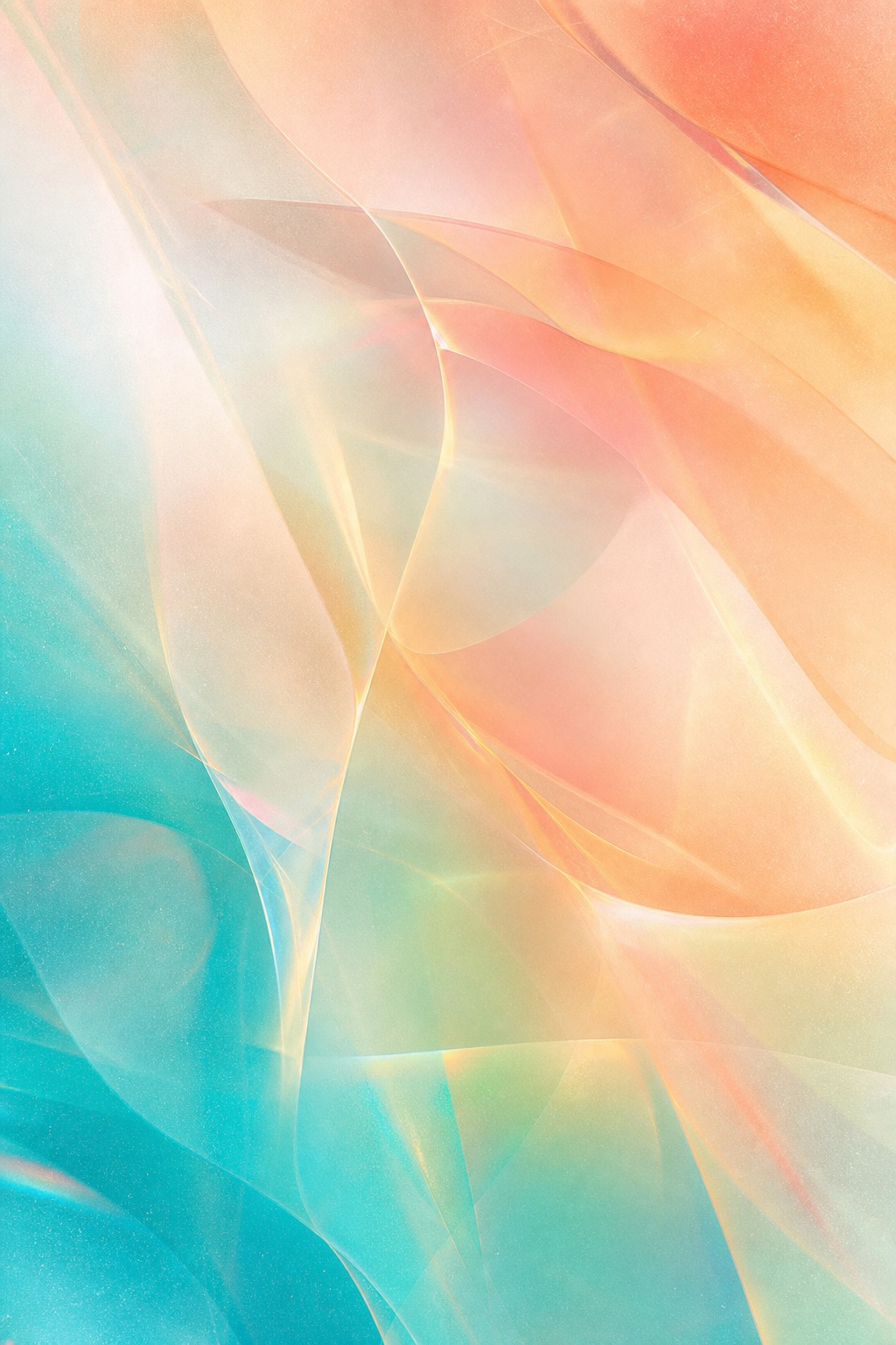 Preview for Aqua Peach Abstract Gradient Background