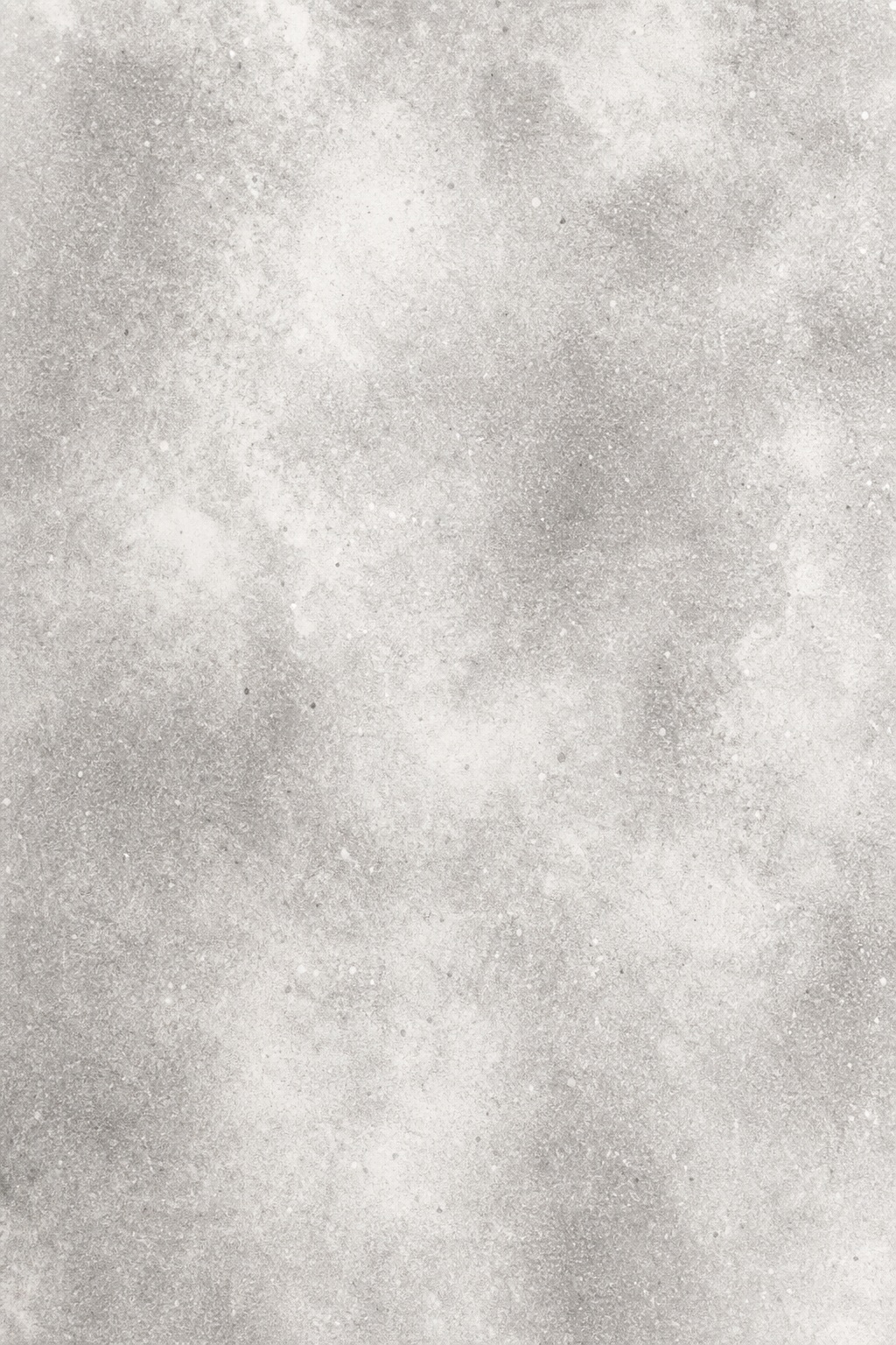 Soft silver-gray background with fine film grain and cloudy streaked texture