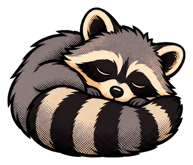 Preview for Napping Raccoon