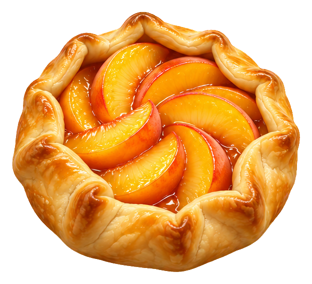 Preview for 3d Dessert Delights Peach Galette