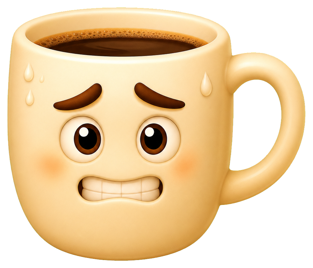 Preview for This Is Fine Mug Blank Sticker