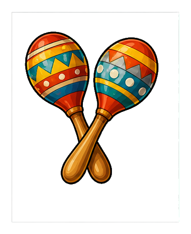 Preview for Maracas Pair Sticker