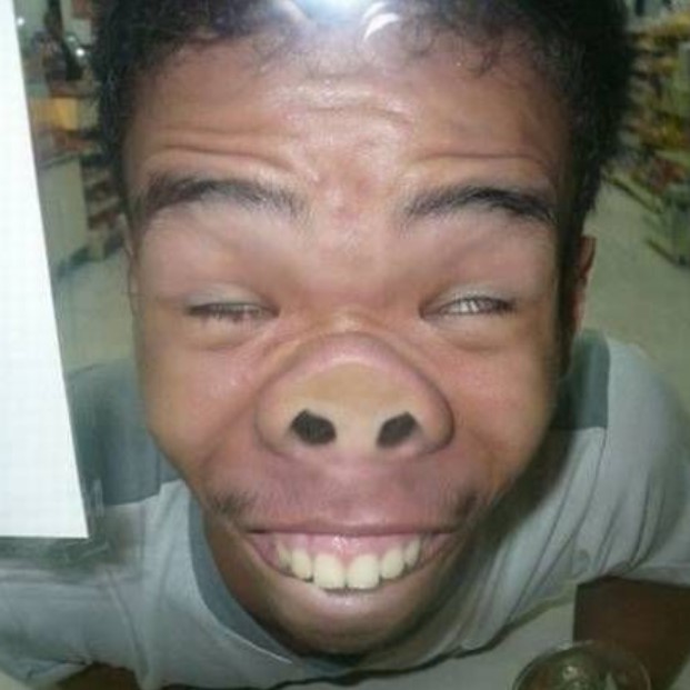 Preview for Man-wearing-pig-nose-human-meme-background-b06ac