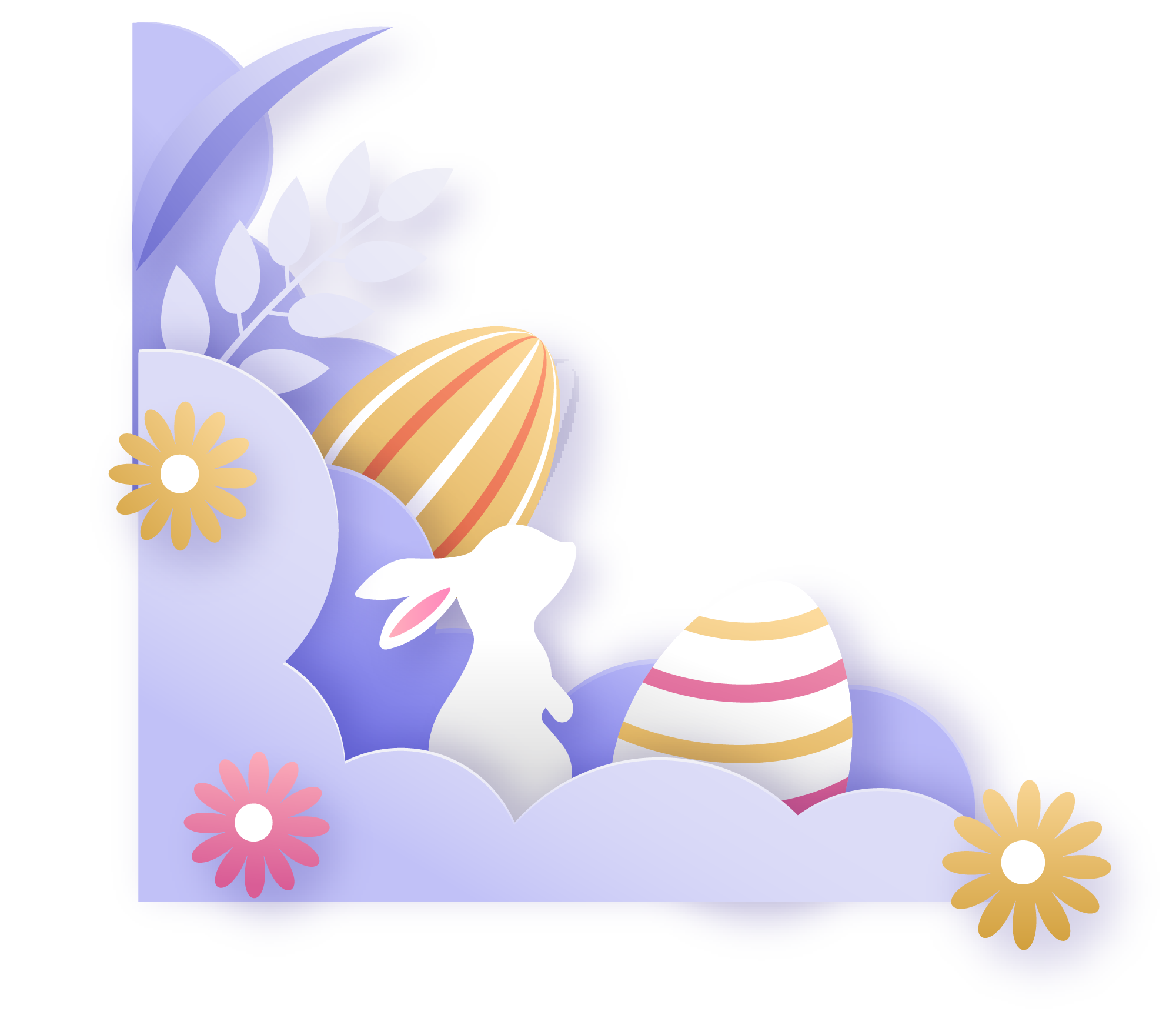 Preview for Easter-theme-frame-design-sticker-6a91c