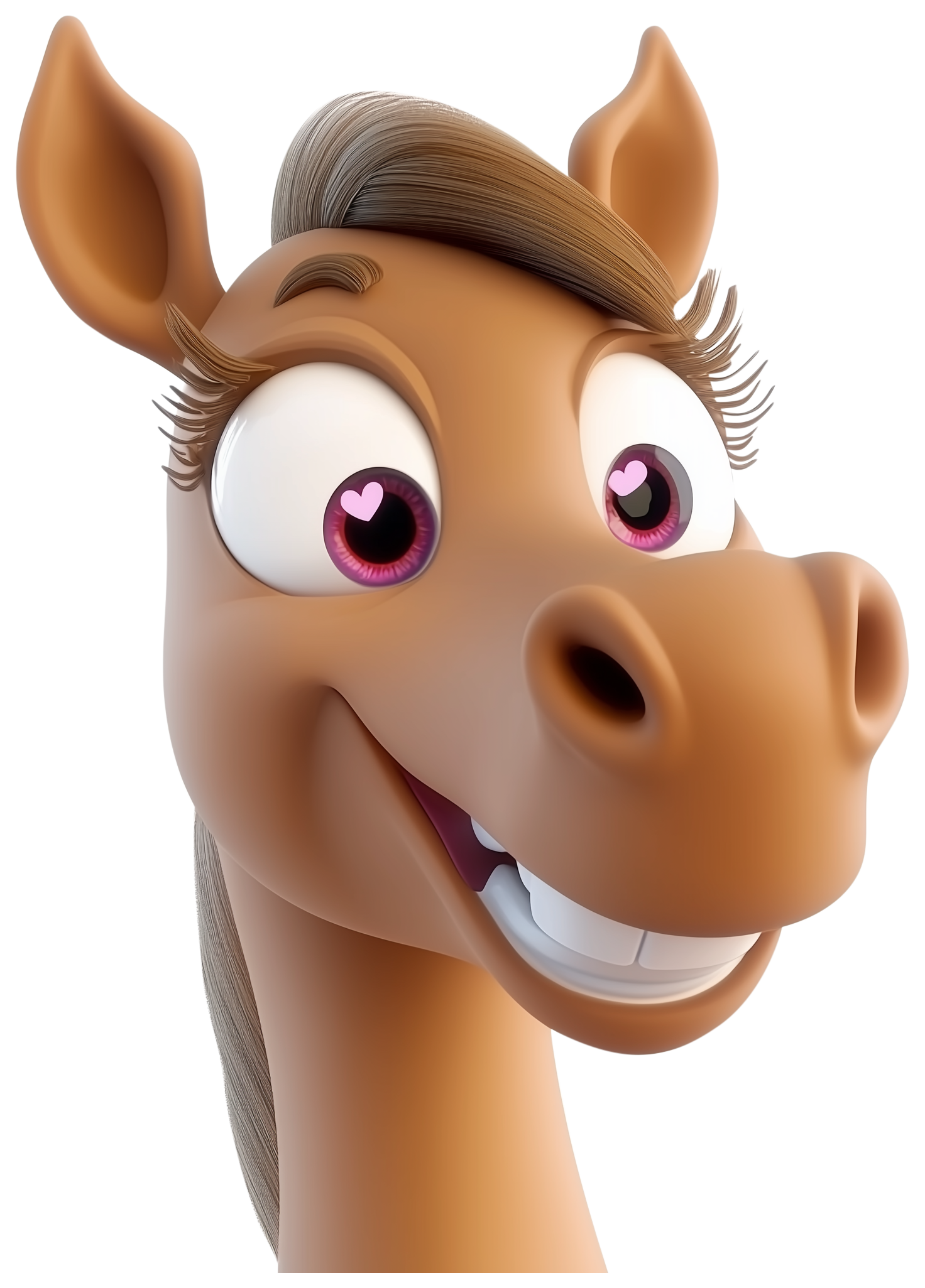 Preview for Cute Horse Sticker Graphic For Pizap Designs