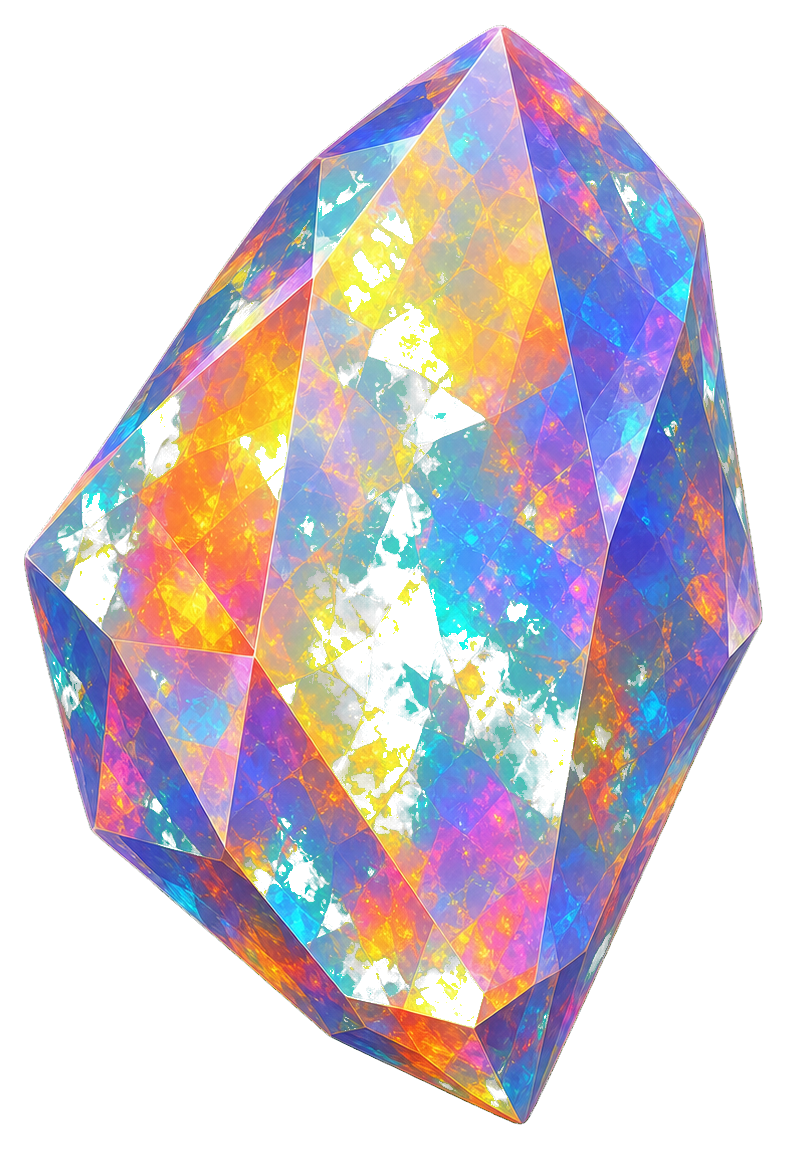 Preview for Rainbow Opal Shard Sticker