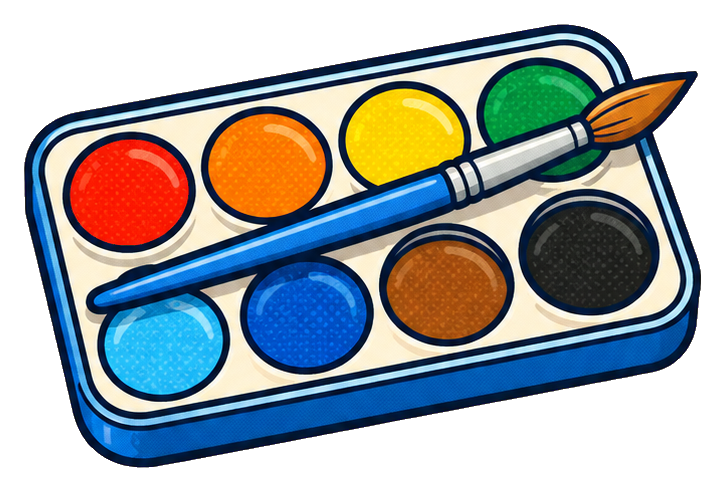 Preview for Teacher Life Watercolor Paint Set