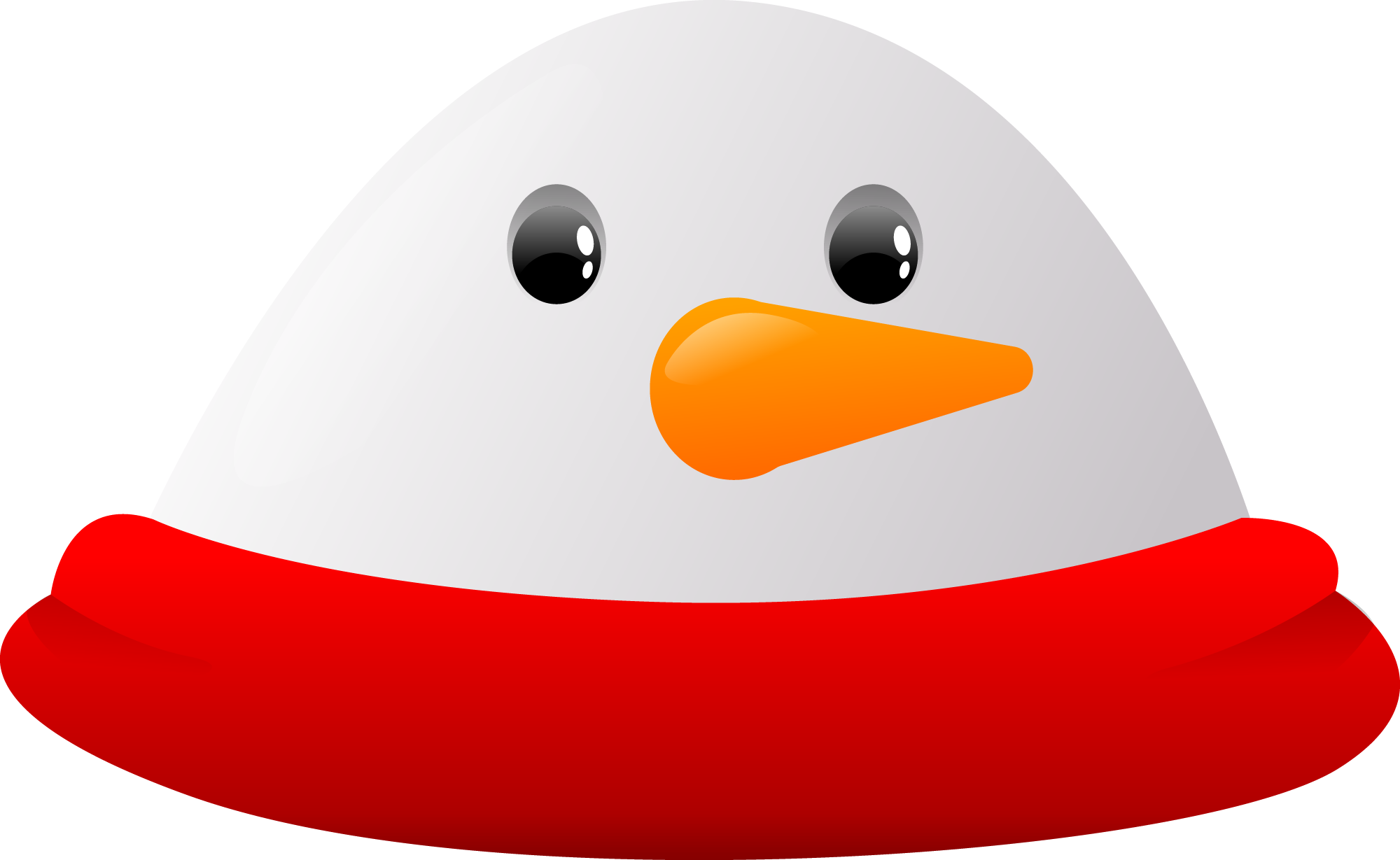 Preview for Cartoon-snowman-illustration-christmas-hat-sticker-aafdc