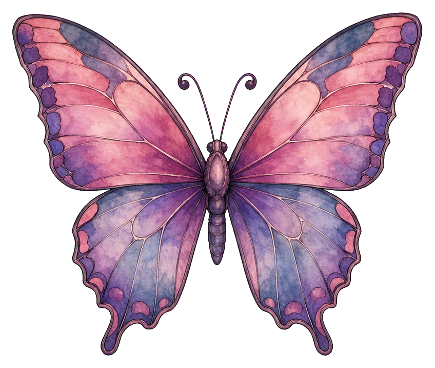 Preview for Dusty Pastel Butterfly Sticker