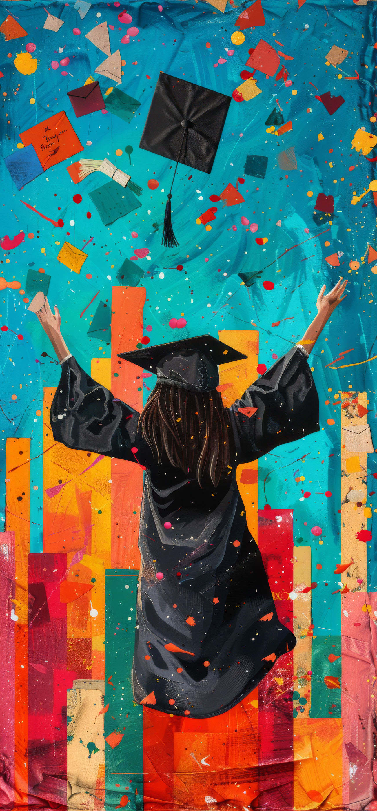 Preview for Graduation-day-celebration-art-graduation-phone-background-3be79