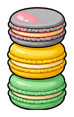 Preview for Macaron Stack Sticker