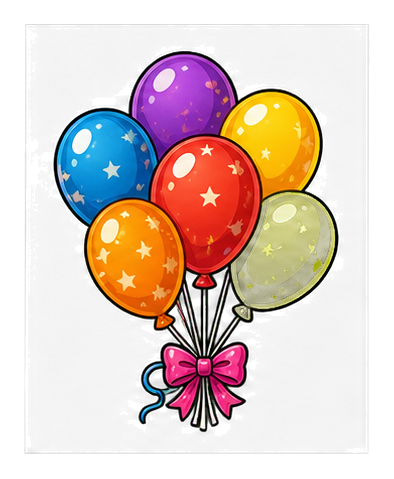 Preview for Balloon Cluster Sticker