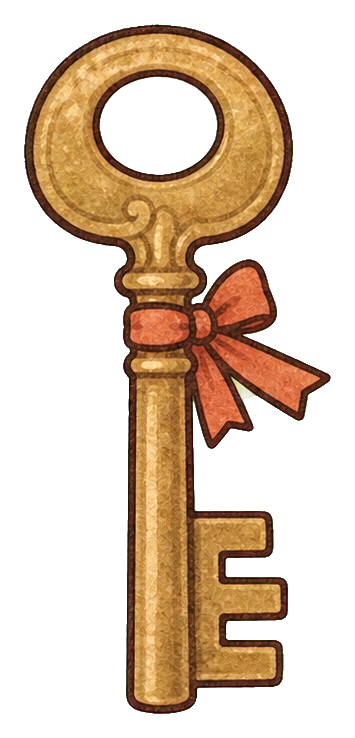 Preview for Ornate Halloween Key Sticker