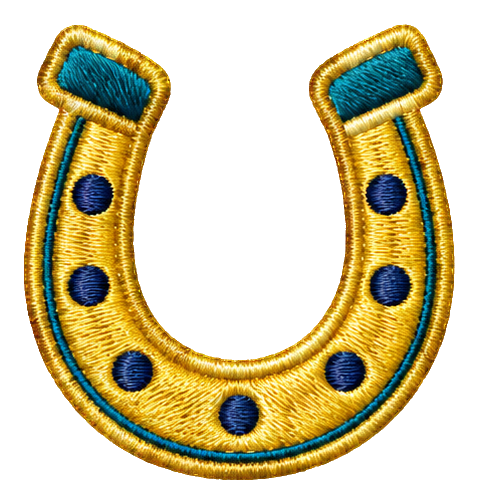 Preview for Embroidered Lucky Charms Horseshoe