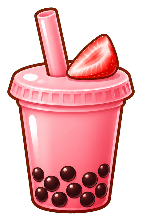 Preview for Boba Tea Strawberry Milk Tea