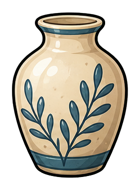 Preview for Ceramic Vase Sticker