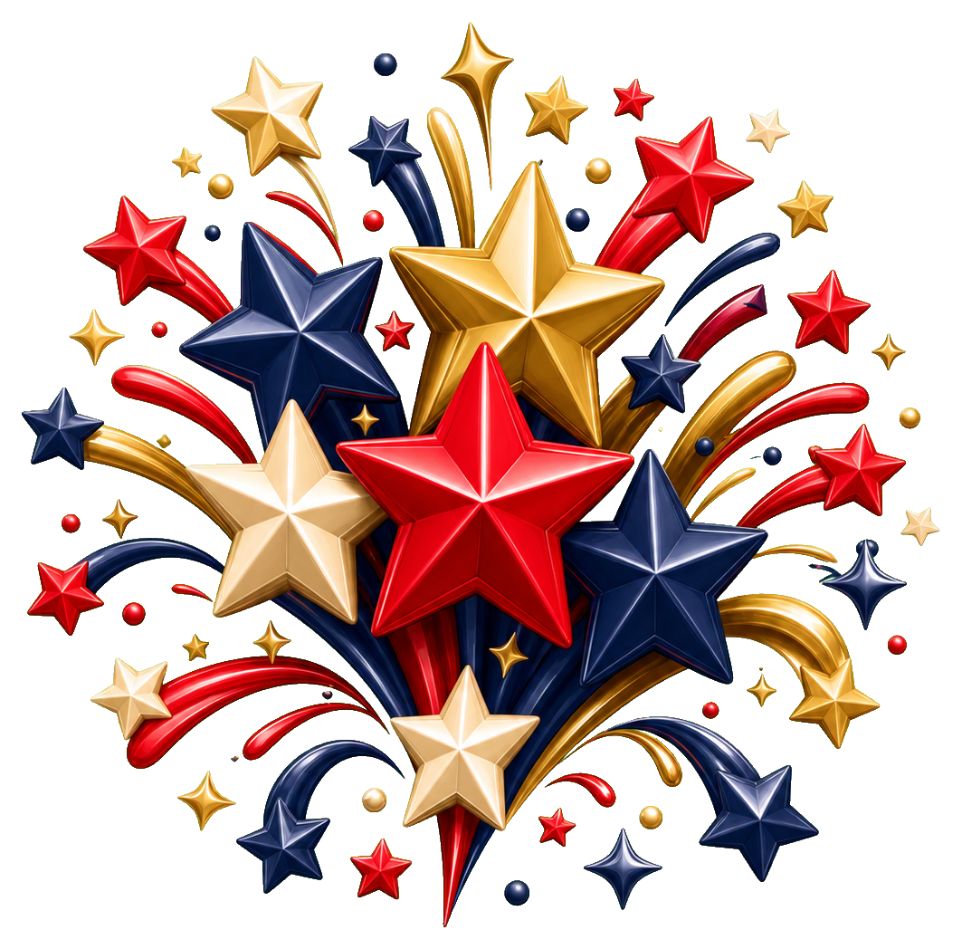 Preview for Firework Star Cluster Sticker