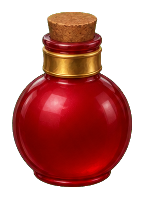 Preview for Ruby Health Potion Sticker
