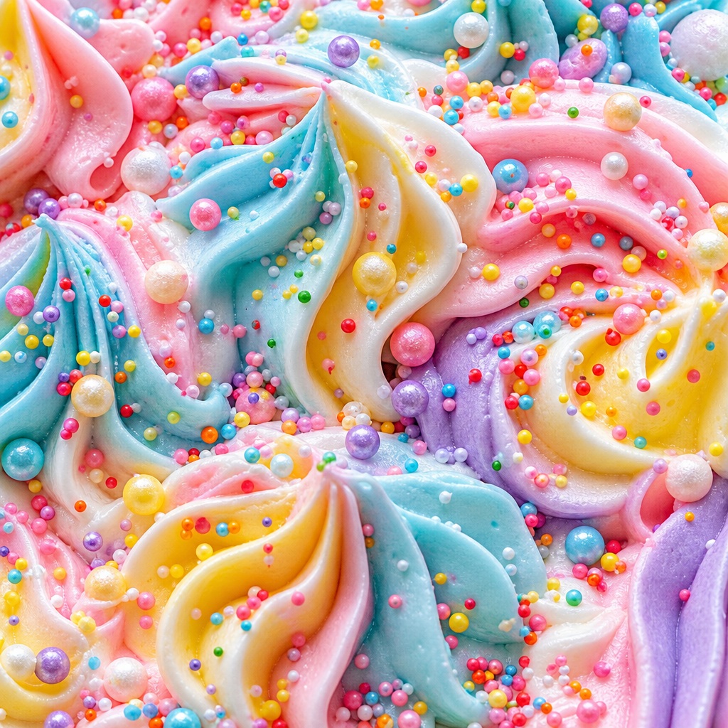 Preview for Birthday Sprinkle Frosting Background