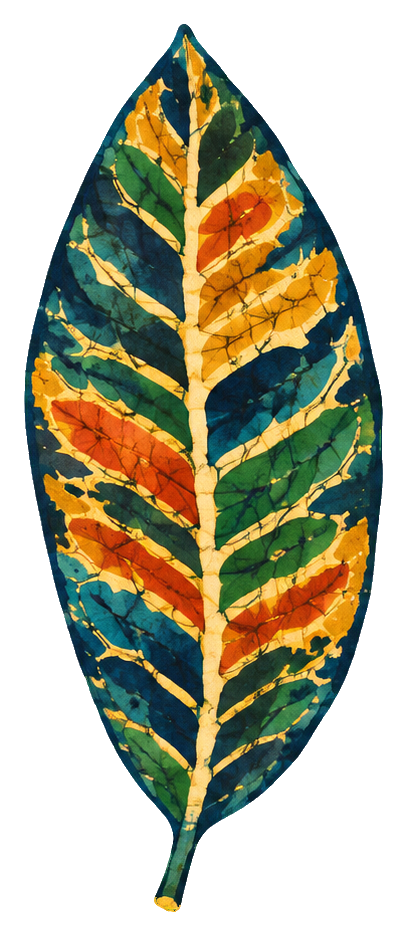 Preview for Batik Tropical Leaves Croton