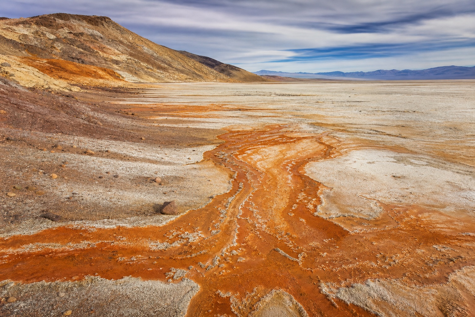 Preview for Copper Evaporite Fans Graphic Mineral Background