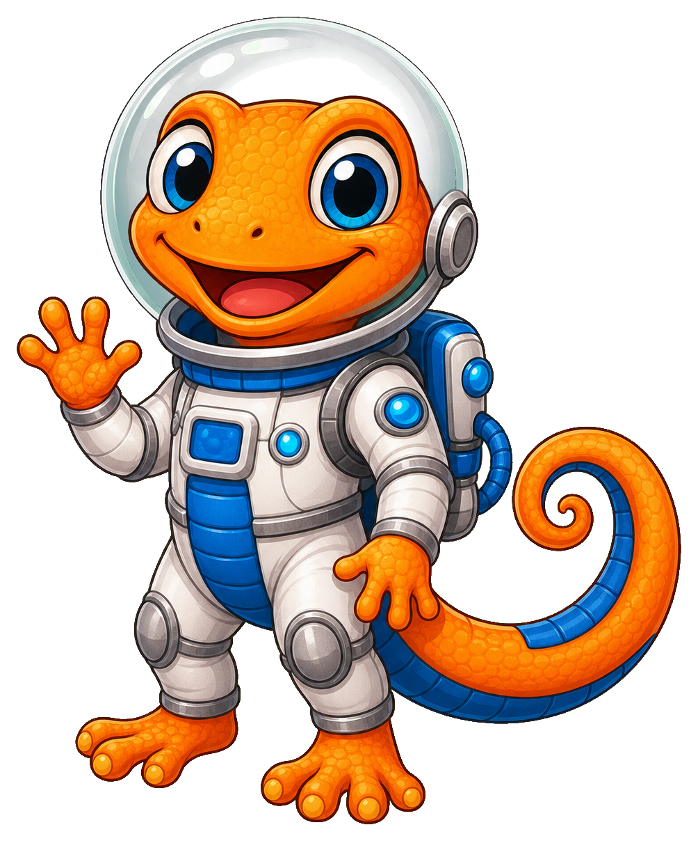 Preview for Astronaut Lizard Sticker