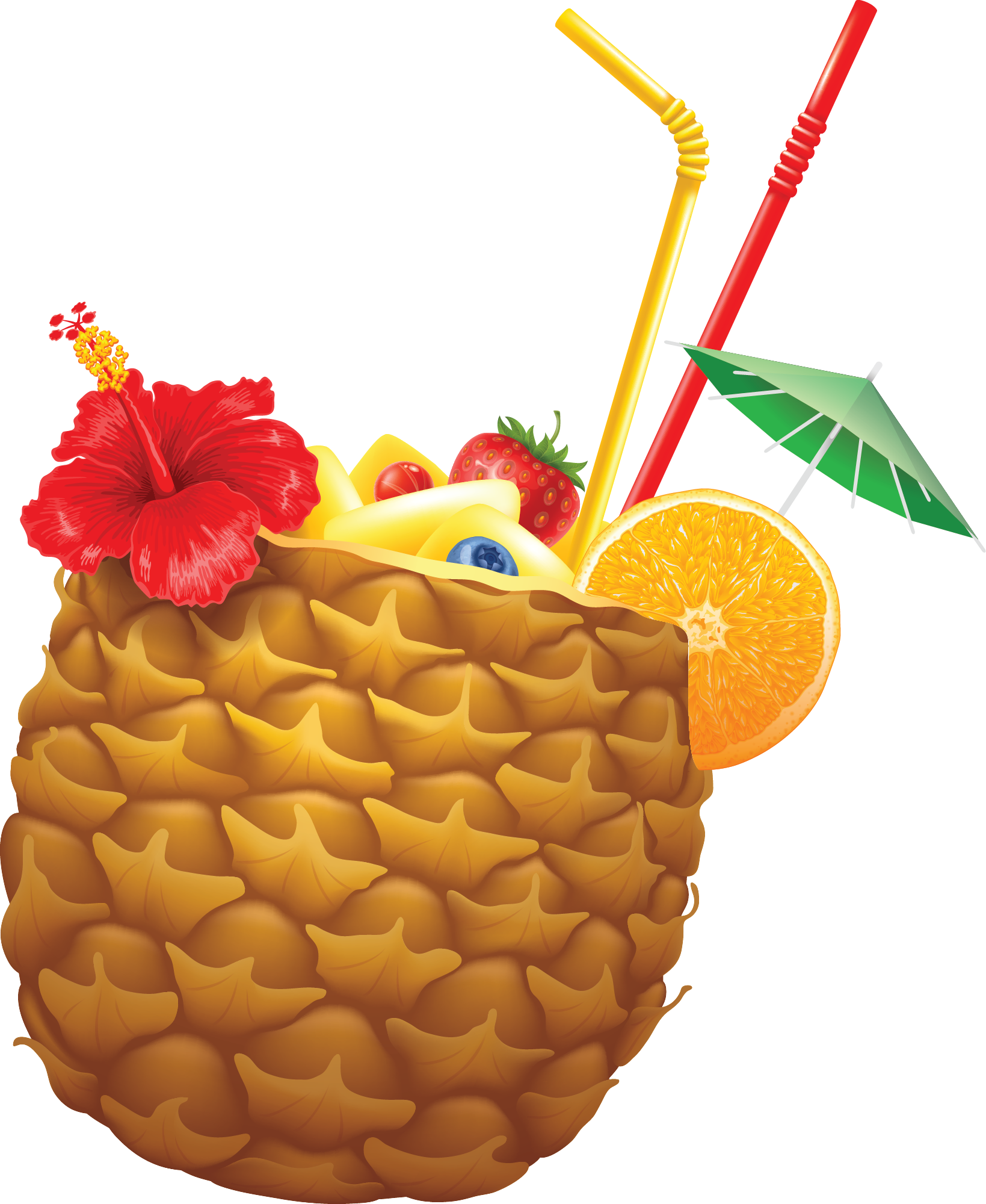 Preview for Tropical-pineapple-cocktail-summer-sticker-ba06d