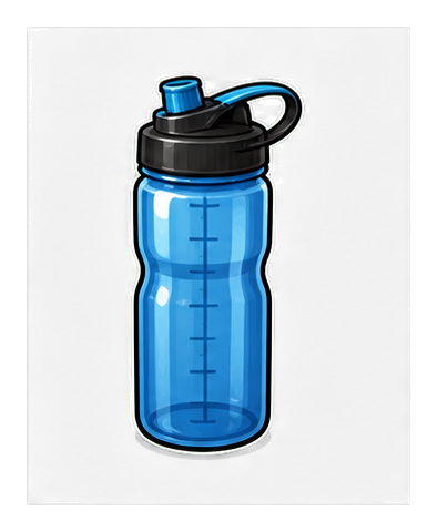 Preview for Water Bottle Sticker Graphic
