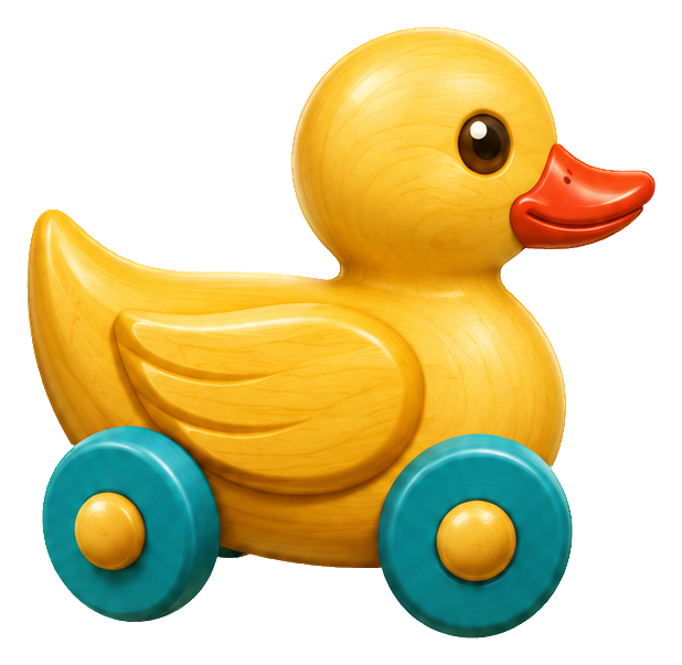 Preview for 3d Toy Box Wooden Duck