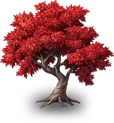 Preview for Red-tree-digital-illustration-flora-sticker-3f5ad