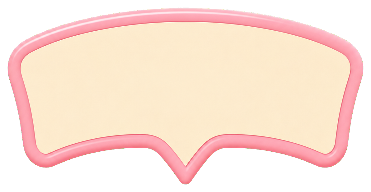 Preview for Speech Bubble Rounded Banner Sticker