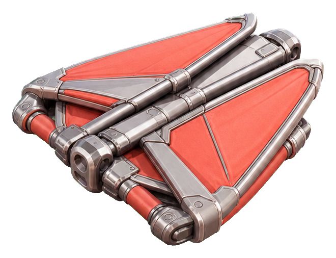 Preview for Folded Glider Wing Sticker