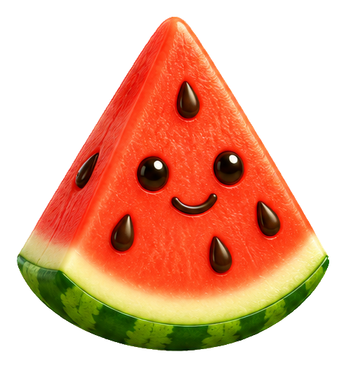 Preview for 3d Fruit Pals Watermelon Pal