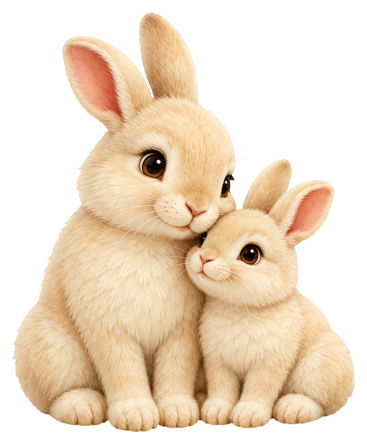 Preview for Mothers Day Mother Rabbit