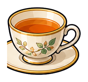 Preview for Tea Cup Sticker Graphic