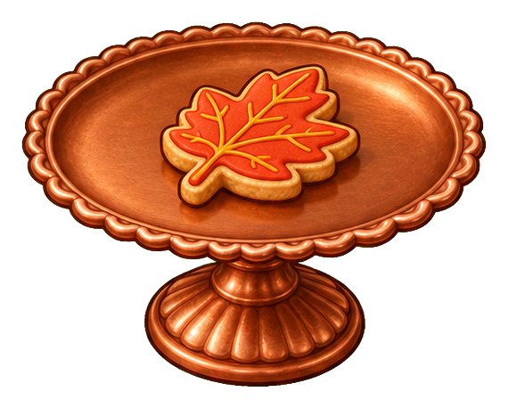 Preview for Leafy Cake Stand Sticker