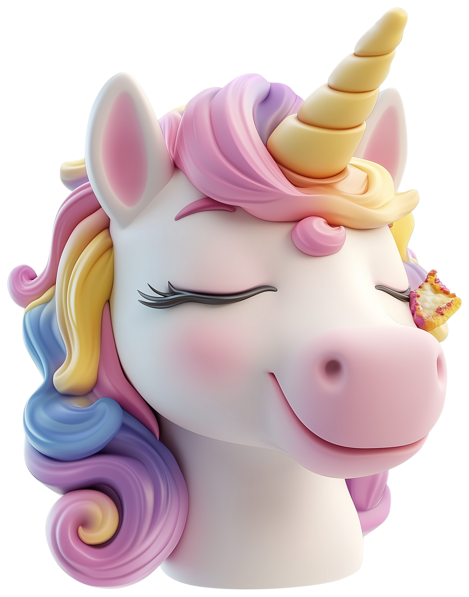 Preview for Cute Unicorn Emoji Sticker
