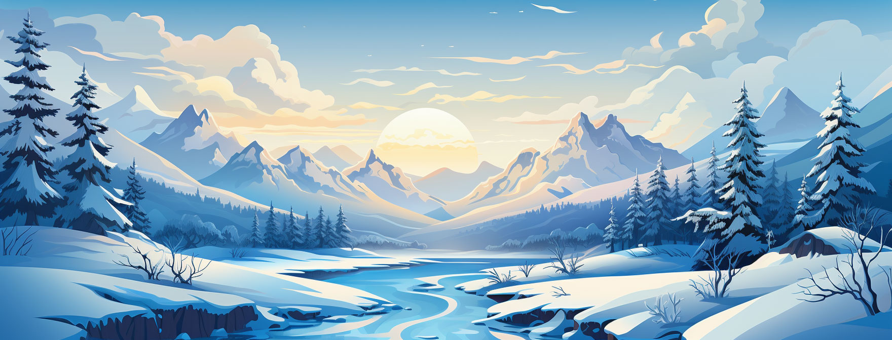Preview for Serene-winter-landscape-christmas-cover-background-5d925