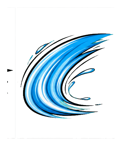 Preview for Blue Speed Arc Sticker
