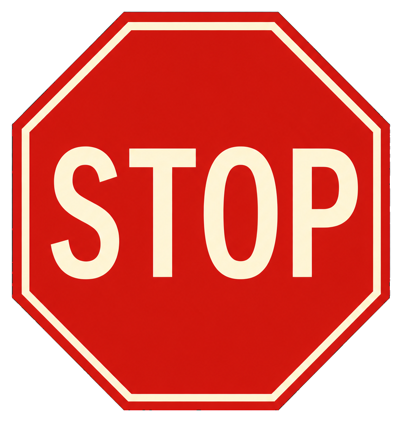 Preview for Stop Sign Sticker For Photos And Graphics